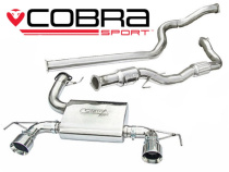 Opel Corsa D 07-09 Nurburgring Turboback-sportavgassystem (Med Sportkatalysator & Ej Ljuddämpat) Cobra Sport